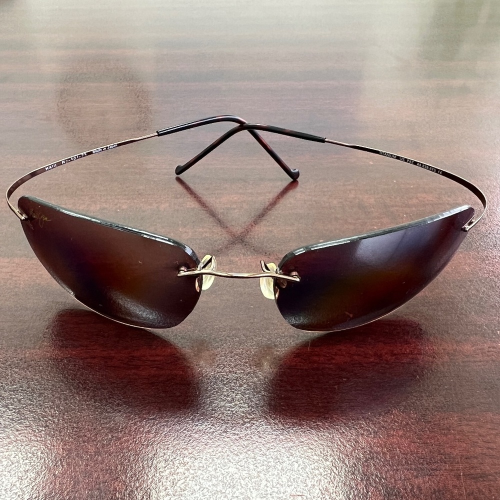Maui Jim Titanium 502 Kapalua Sunglasses Polarized